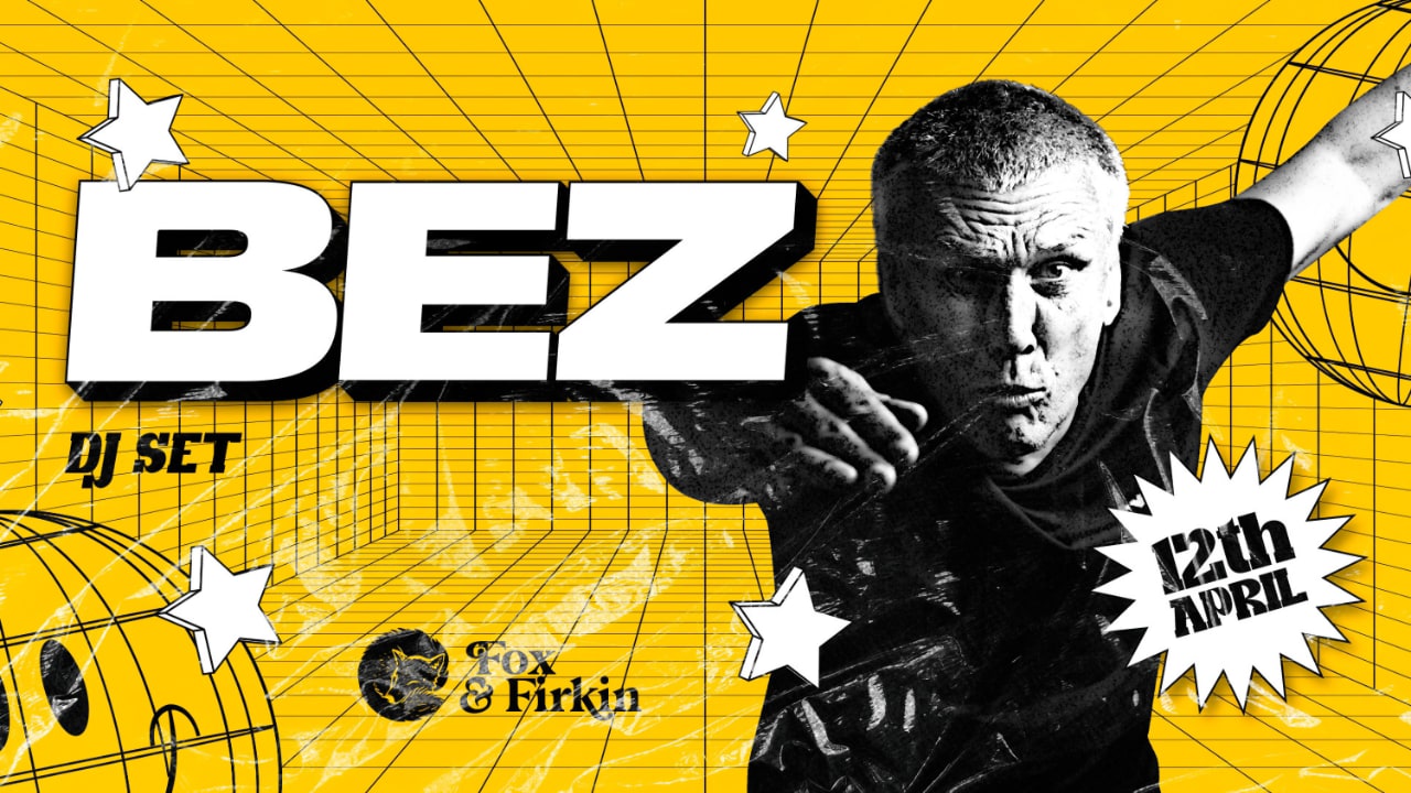 BEZ (Happy Mondays) DJ Set 12 April 2025